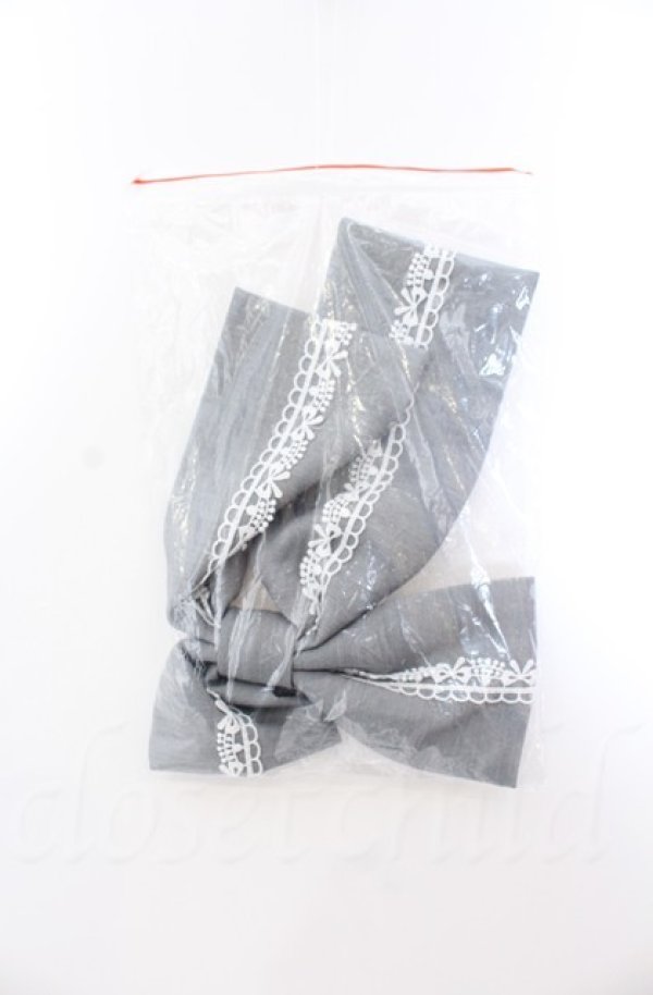 画像3: Jamie エーエヌケー / リボンレースティアードワンピース M グレー O-25-11-24-042-LO-OP-YM-OS (3)