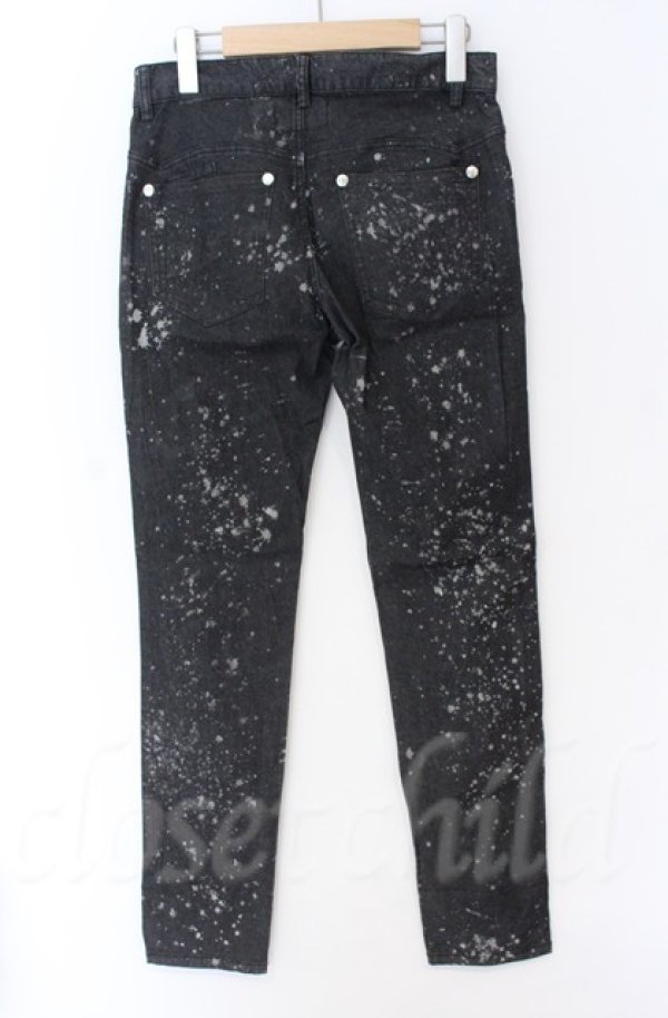 画像3: NAOTO SEVEN / スプラッシュデニムパンツ  グレー O-25-11-24-060-HN-PA-OW-OS (3)