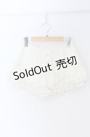 画像: LIZ LISA / レースショートパンツ  オフ O-25-11-24-063-LO-PA-IG-OS