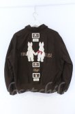 画像1: PINK HOUSE / バラ園うさぎ刺繍ブルゾン  ブラウン O-25-11-24-016-LO-JA-OW-OS (1)
