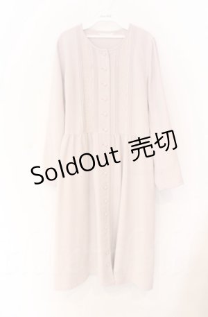 画像: PINK HOUSE / レース配色ワンピース  ピンクベージュ O-25-11-24-026-LO-OP-IG-OS