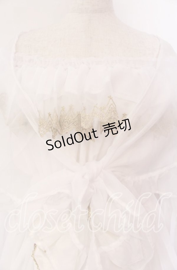 画像2: Triple fortune / リリウムドレス  ホワイト O-25-11-27-021-EL-OP-OW-OS (2)