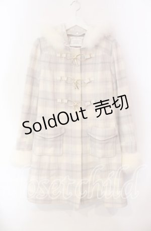 画像: LODISPOTTO / リュバンプリンセスチェックダッフルロングコート  サックス O-25-11-27-024-LO-CO-IG-OS