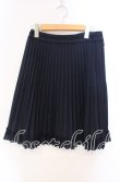 画像1: axes femme / プリーツスカート  ネイビー O-25-11-27-025-AX-SK-IG-OS (1)