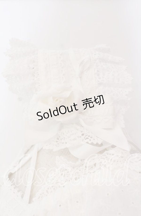 画像4: BABY,THE STARS SHINE BRIGHT / はわせドールワンピース&ヘッドドレスセット  シロ O-25-11-27-003-BA-OP-IG-OS (4)