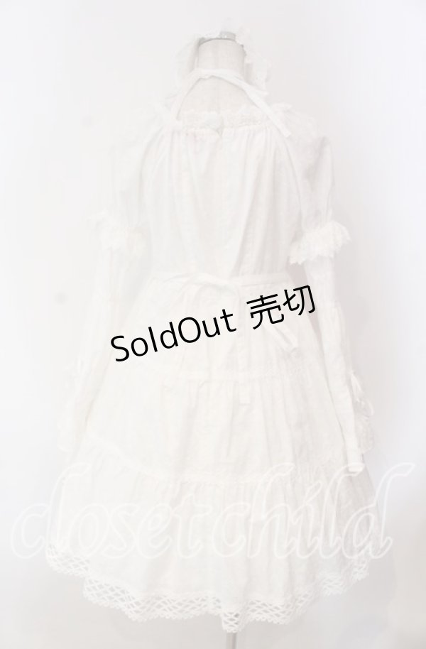 画像6: BABY,THE STARS SHINE BRIGHT / はわせドールワンピース&ヘッドドレスセット  シロ O-25-11-27-003-BA-OP-IG-OS (6)