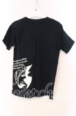 画像2: Banana Fish / 白雪姫プリントTシャツ  ブラック O-25-11-27-036-PU-TS-IG-OS (2)