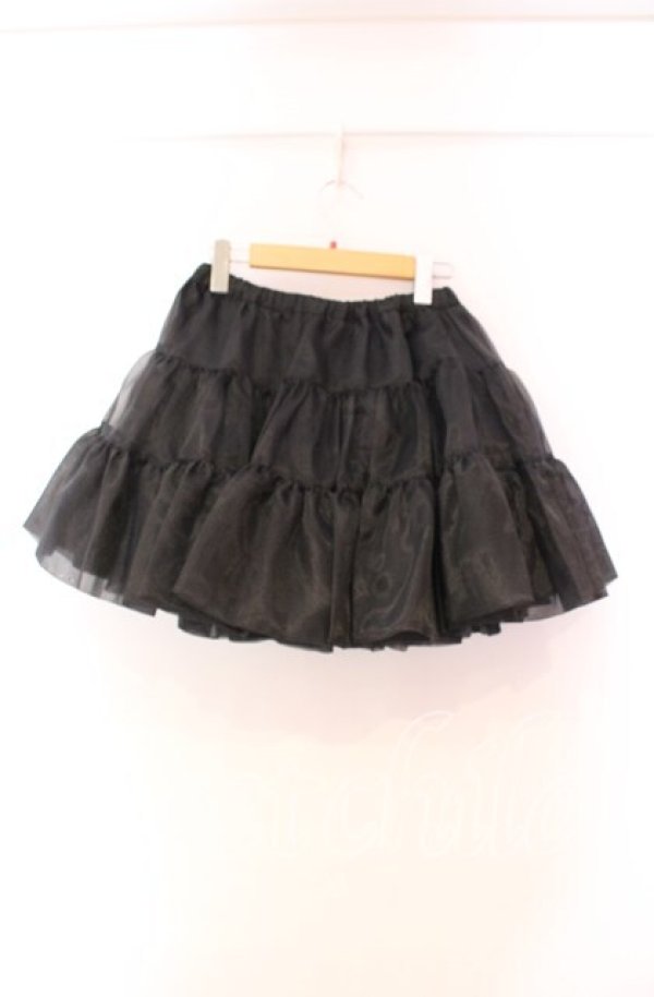 画像2: ATELIER PIERROT / ボリュームパニエ  ブラック O-25-11-27-042-EL-SK-OW-OS (2)