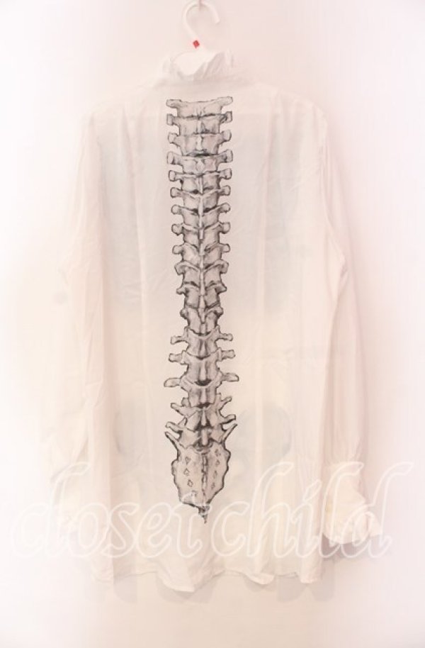 画像3: Royal Princess Alice / Madhatter's Tea Party ・まくら くらまコラボ スケルトンブラウス L シロ O-25-11-27-047-LO-BL-OW-OS (3)