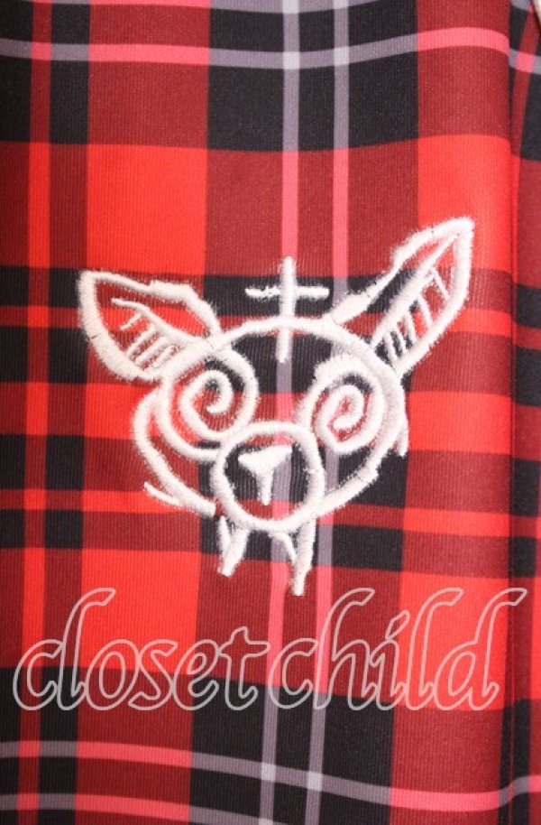 画像2: Grrr the Lipper / 満身創痍ジャージ F レッド O-25-11-27-057-PU-TO-OW-OS (2)