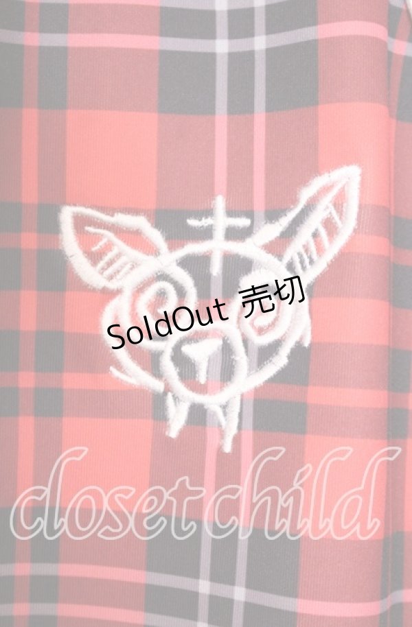 画像2: Grrr the Lipper / 満身創痍ジャージ F レッド O-25-11-27-057-PU-TO-OW-OS (2)