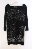 画像1: HYSTERIC GLAMOUR / アンディウォーホル　ロングTシャツ F ブラック O-25-11-27-059-PU-TO-OW-OS (1)