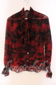 画像1: HYSTERIC GLAMOUR / ヒステリックボウタイブラウス F レッド O-25-11-27-063-PU-BL-OW-OS (1)