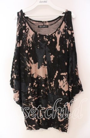 画像: HYSTERIC GLAMOUR / スプラッシュptフェイクレイヤードチュニック F マルチカラー O-25-11-27-064-PU-TO-OW-OS