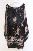 画像3: HYSTERIC GLAMOUR / スプラッシュptフェイクレイヤードチュニック F マルチカラー O-25-11-27-064-PU-TO-OW-OS (3)