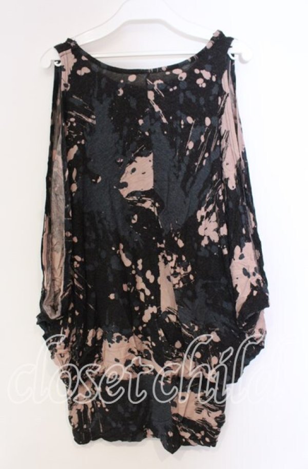 画像3: HYSTERIC GLAMOUR / スプラッシュptフェイクレイヤードチュニック F マルチカラー O-25-11-27-064-PU-TO-OW-OS (3)