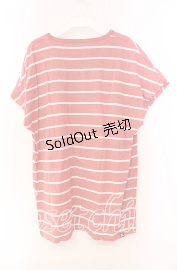 画像2: HYSTERIC GLAMOUR / MEOW ! プリント ビッグTシャツ F レッド O-25-11-27-066-PU-TO-OW-ZT456 (2)