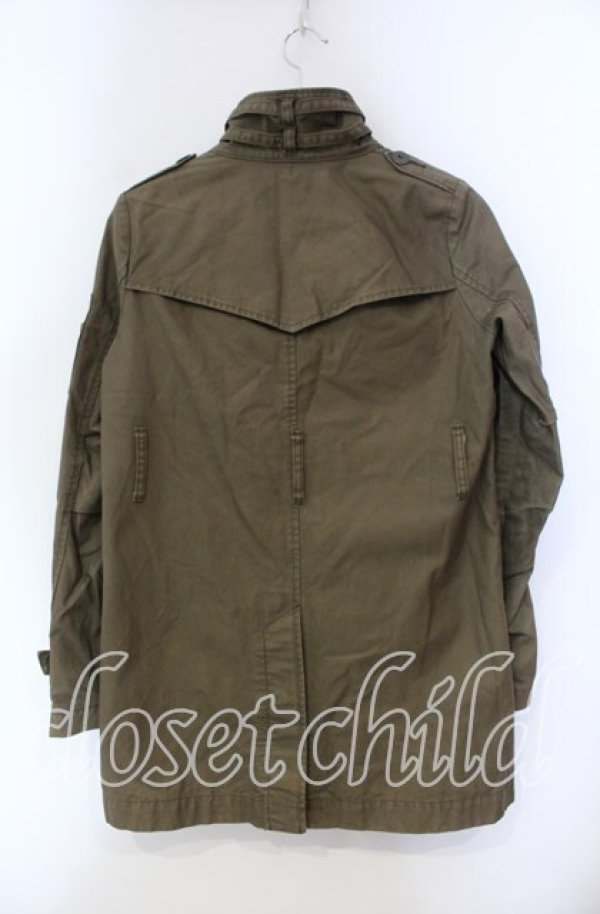 画像5: HYSTERIC GLAMOUR / サソリワッペンミリタリージャケット  カーキグリーン O-25-11-27-068-PU-JA-OW-OS (5)