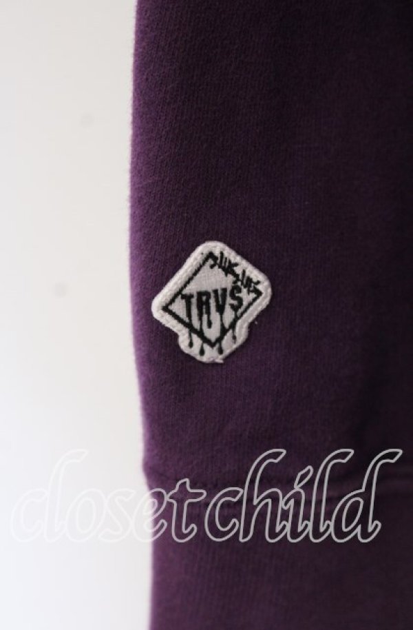 画像3: TRAVAS TOKYO / クマプリントプルオーバーパーカー  パープル O-25-11-27-085-PU-TO-IG-OS (3)