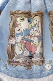 画像4: BABY,THE STARS SHINE BRIGHT / Alice In Wonderlandエプロンジャンパースカート  サックス O-25-11-27-010-BA-OP-IG-OS (4)
