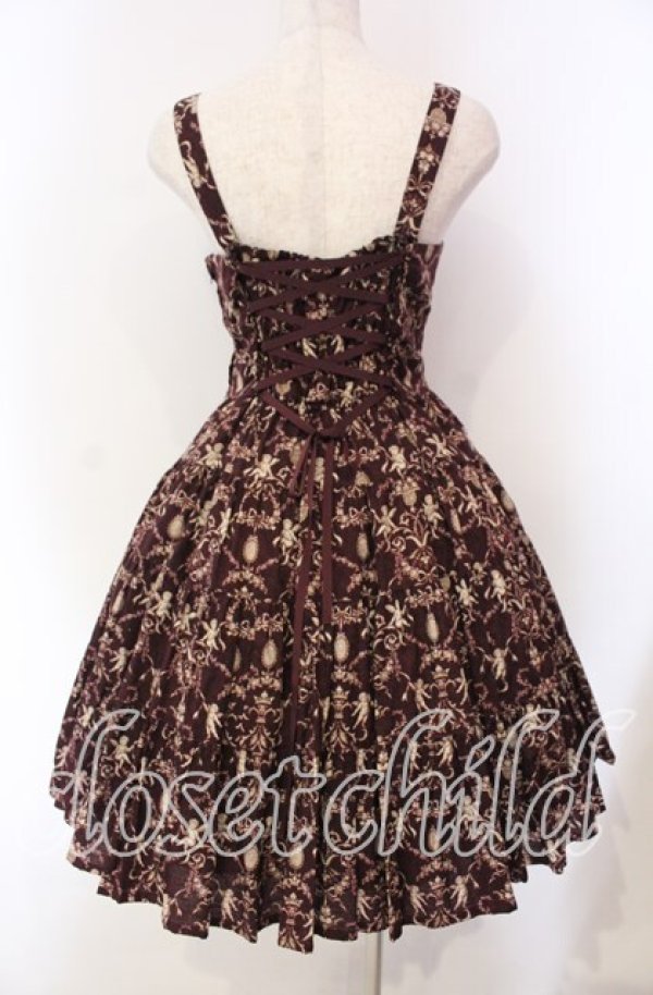 画像4: Innocent World / ピエトロエンジェルジャンパースカート M ワイン O-25-11-27-014-IW-OP-IG-OS (4)