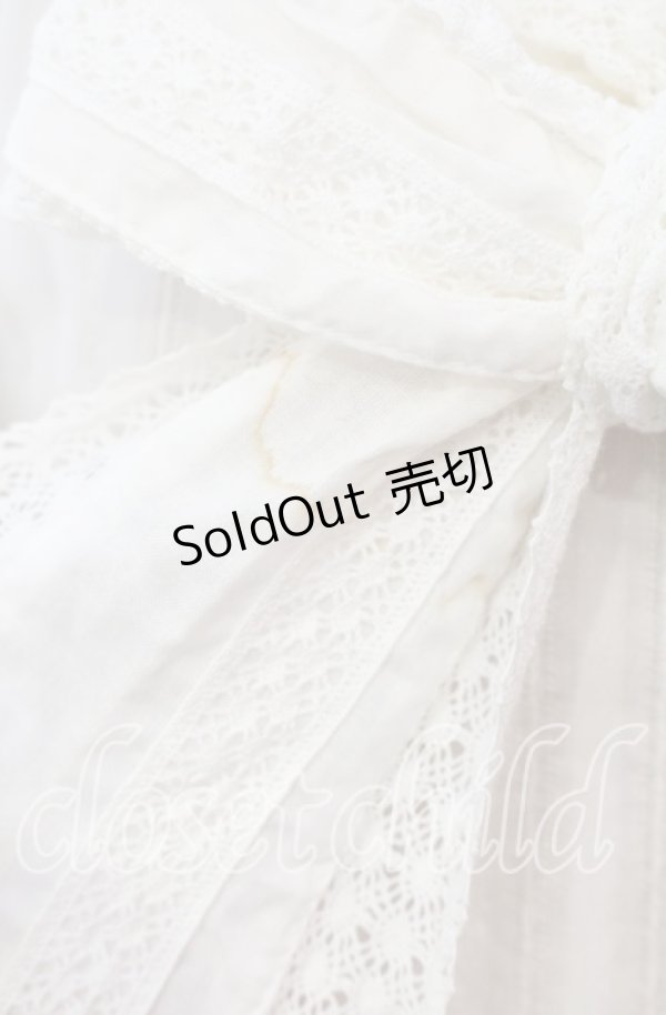 画像3: EXCENTRIQUE / スクエアネックワンピース OS アイボリー O-25-11-27-019-EL-OP-IG-OS (3)