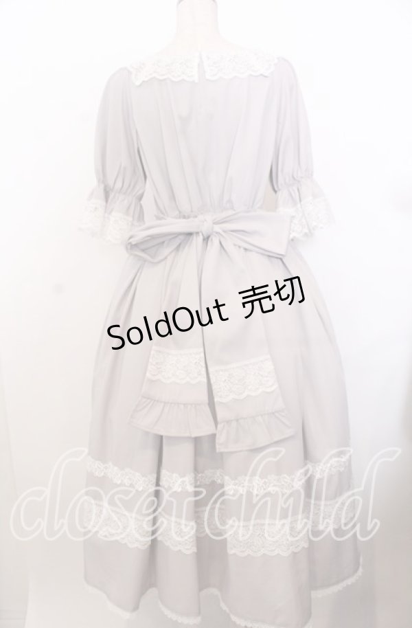 画像3: Chalmiere / シュエットワンピース M グレー O-25-11-28-048-LO-OP-OW-OS (3)