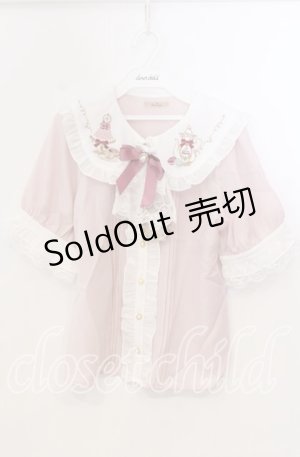 画像: Amavel / 喫茶アマベルのアフタヌーン・ティーブラウス F ピンク O-25-11-28-056-CA-BL-OW-OS