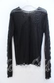 画像2: HARE / 2WAYシシュウシアートップス  ブラック O-25-11-28-007-PU-TO-IG-ZT1130U (2)