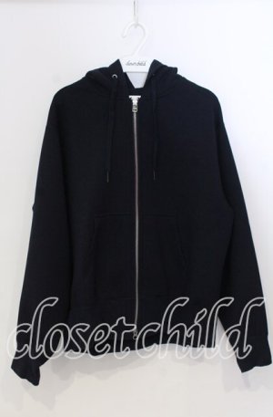 画像: Jane Marple Dans Le Salon / Double face zip up hoodie　フーディ M ネイビー O-25-11-28-063-JM-TO-OW-ZT1130R