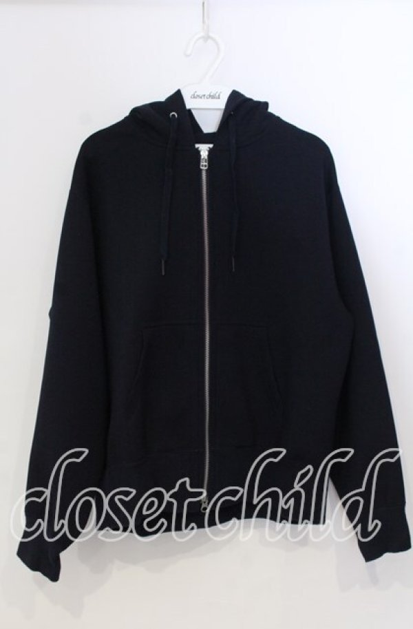 画像1: Jane Marple Dans Le Salon / Double face zip up hoodie　フーディ M ネイビー O-25-11-28-063-JM-TO-OW-ZT1130R (1)
