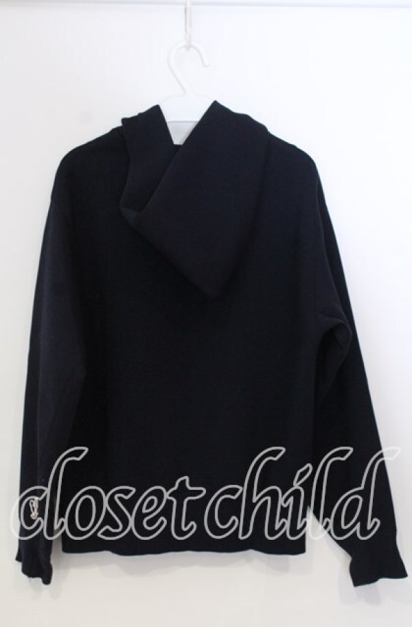 画像2: Jane Marple Dans Le Salon / Double face zip up hoodie　フーディ M ネイビー O-25-11-28-063-JM-TO-OW-ZT1130R (2)