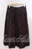 画像1: Jane Marple / British jacquard dormitory skirt　スカート M ワイン O-25-11-28-066-JM-SK-OW-ZT1130R (1)