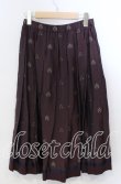 画像2: Jane Marple / British jacquard dormitory skirt　スカート M ワイン O-25-11-28-066-JM-SK-OW-ZT1130R (2)