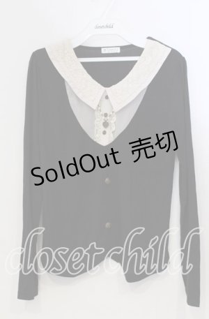 画像: axes femme / ヨーク切り替えプルオーバー M クロ O-25-11-28-075-AX-TO-OW-OS