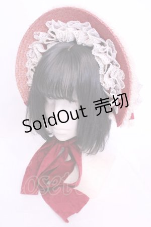 画像: Hoshibako Works / 西洋人形魔法ボンネット  アカ O-25-11-28-1047-LO-AC-IG-OS