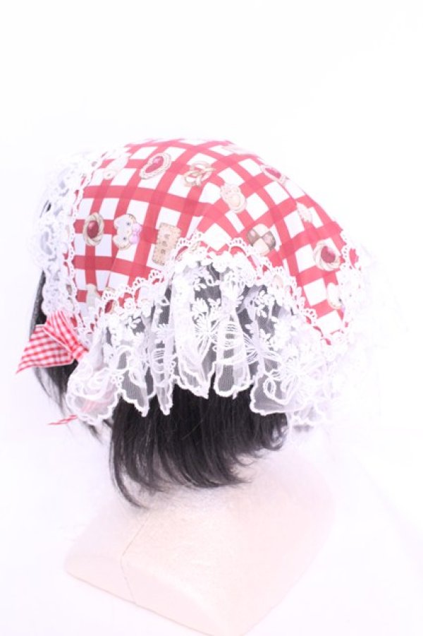 画像2: Royal Princess Alice / 子猫のパティスリー・たまコラボ　バブーシュカ  アカ O-25-11-28-1050-LO-AC-IG-OS (2)