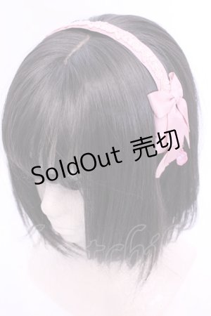 画像: m petit by misako / サンリオコラボカチューシャ  ピンク O-25-11-28-1057-LO-AC-OW-OS