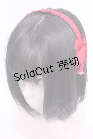 画像: m petit by misako / サンリオコラボカチューシャ  アカ O-25-11-28-1058-LO-AC-OW-OS