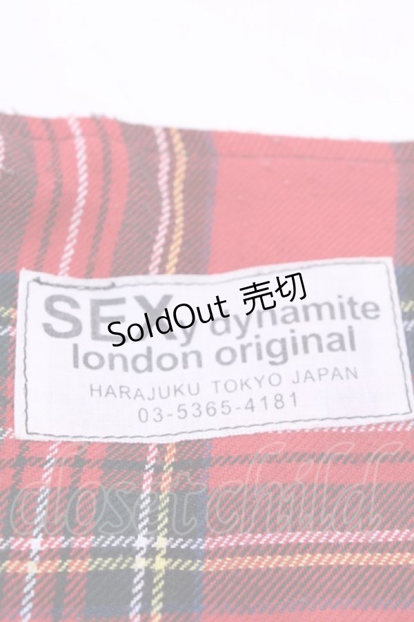 画像2: SEXY DYNAMITE LONDON / ヒップパッド  レッド×ブラック O-25-11-28-1006-PU-AC-OW-OS (2)