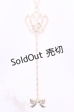 画像: m petit by misako / TT*AMクラウンネックレス  ゴールド O-25-11-28-1079-LO-AC-OW-OS