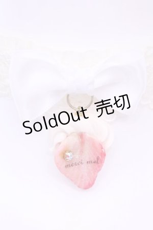 画像: MERCI MEL / 苺ホイップショートケーキチョーカー  オフ O-25-11-28-1087-LO-AC-IG-OS