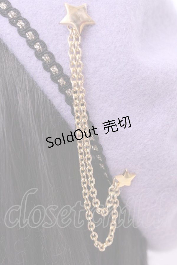 画像2: Angelic Pretty / Magic Batベレー  ラベンダー×クロ O-25-11-28-1088-AP-AC-IG-OS (2)