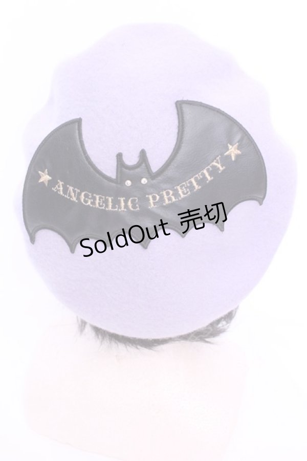 画像3: Angelic Pretty / Magic Batベレー  ラベンダー×クロ O-25-11-28-1088-AP-AC-IG-OS (3)