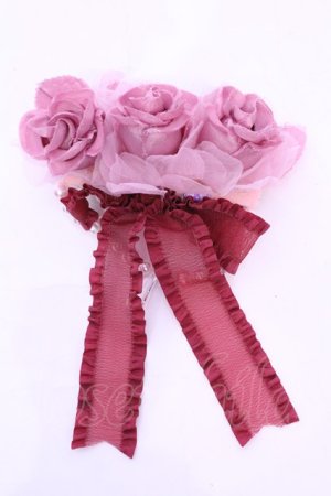 画像: Angelic Pretty / シークレットガーデンバレッタ  ピンク O-25-11-28-1009-AP-AC-OW-OS