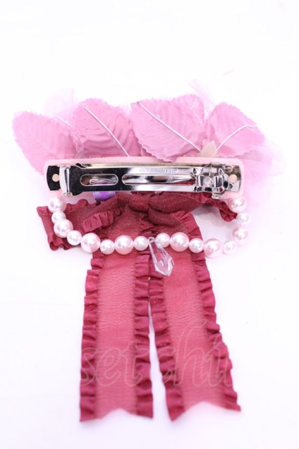 画像2: Angelic Pretty / シークレットガーデンバレッタ  ピンク O-25-11-28-1009-AP-AC-OW-OS (2)