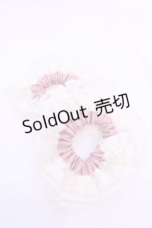 画像: m petit by misako / AMレース2Pシュシュ  オフシロ O-25-11-28-1016-LO-ZA-OW-OS