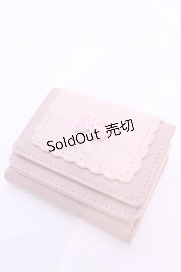 画像1: m petit by misako / サンリオキャラクターズコラボマイメロディ三つ折り財布  ピンク O-25-11-28-1019-LO-ZA-OW-OS (1)