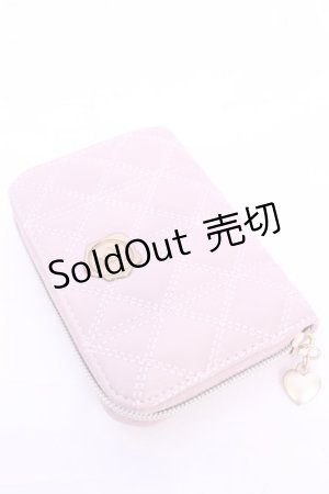 画像: m petit by misako / 青木美沙子×NINA’Sコインケース  ピンク O-25-11-28-1020-LO-ZA-OW-OS