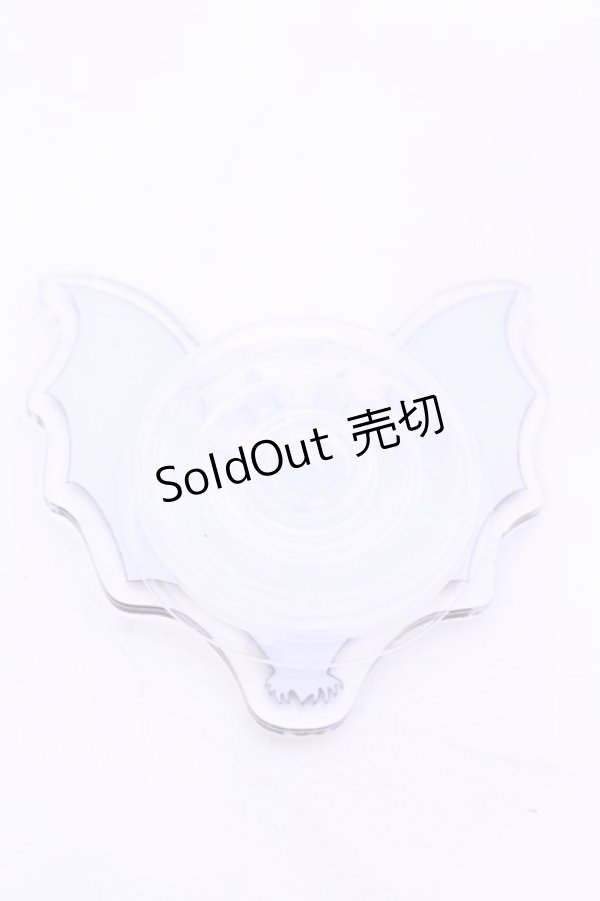 画像2: ATELIER PIERROT / スマホグリップ  コウモリ O-25-11-28-1003-EL-ZA-IG-OS (2)